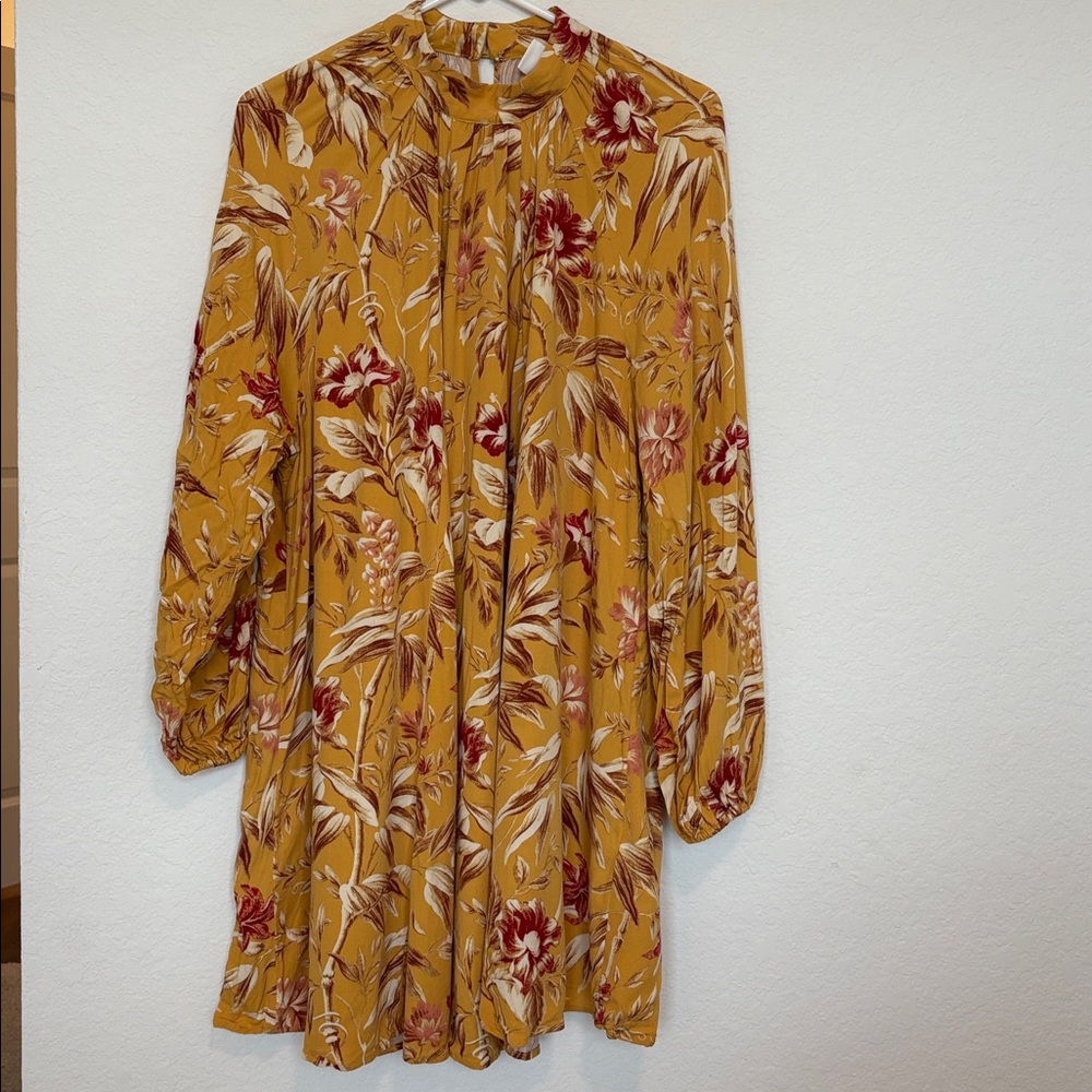 H&M Yellow Floral Dress